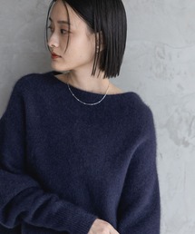 A part by（アパートバイ）の「CNラクーンコンボートネックプルオーバーニット≪追加2≫（ニット/セーター）」