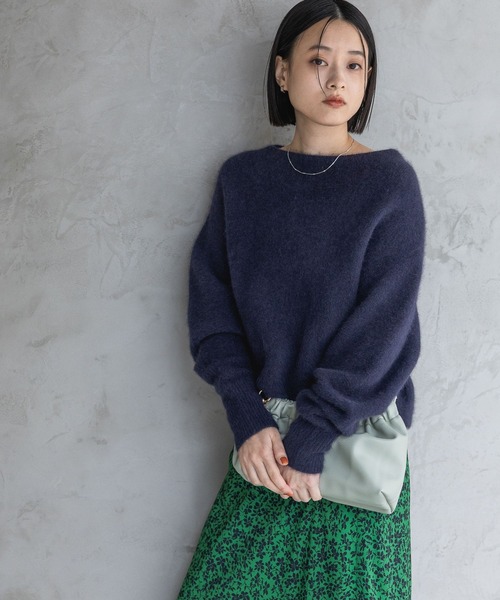 CNラクーンコンボートネックプルオーバーニット≪追加2≫（ニット