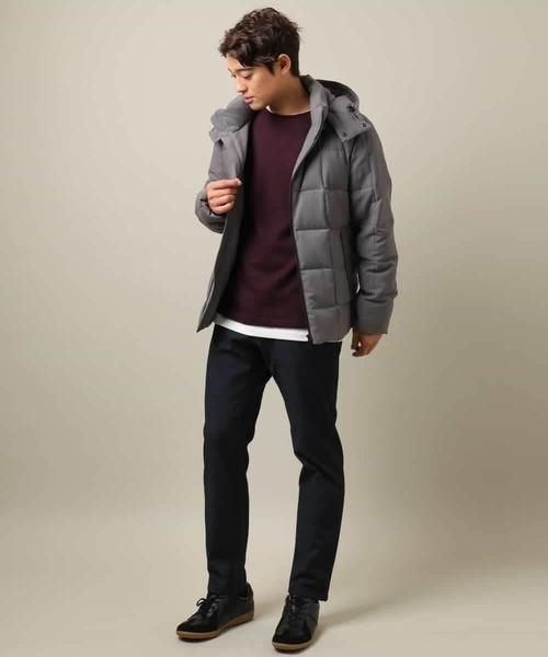 a.v.v（アーヴェヴェ）の「【ロンT付き】新感覚大人スウェットアンサンブル(グッドスウェットシリーズ）（Tシャツ/カットソー・メンズ・ブルー/ピンク/グリーン/ボルドー・46/50/48/44/52）」の9枚目の写真