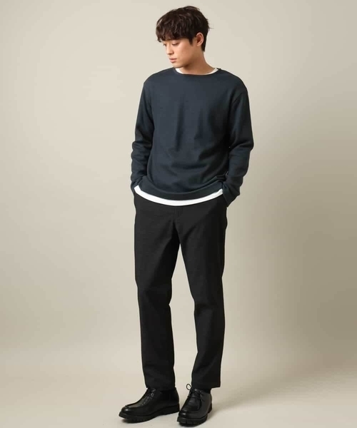 a.v.v（アーヴェヴェ）の「【ロンT付き】新感覚大人スウェットアンサンブル(グッドスウェットシリーズ）（Tシャツ/カットソー・メンズ・ブルー/ピンク/グリーン/ボルドー・46/50/48/44/52）」の11枚目の写真