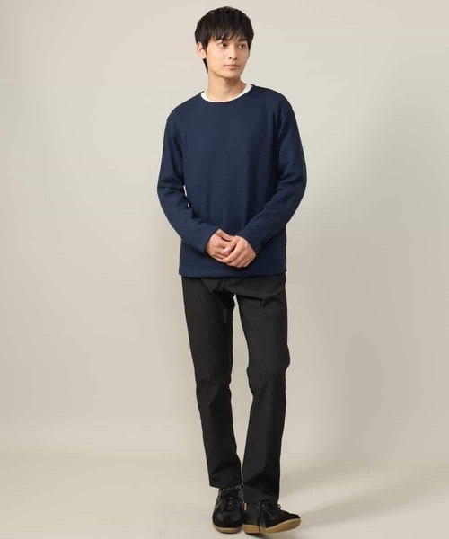 a.v.v（アーヴェヴェ）の「【ロンT付き】新感覚大人スウェットアンサンブル(グッドスウェットシリーズ）（Tシャツ/カットソー・メンズ・ブルー/ピンク/グリーン/ボルドー・46/50/48/44/52）」の20枚目の写真