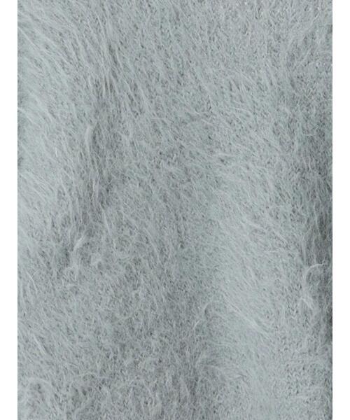 ehka sopo（エヘカソポ）の「◎前後2WAYシャギーリボンカーディガン（カーディガン/ボレロ・レディース・キナリ/ベージュ/グレー・F）」の16枚目の写真