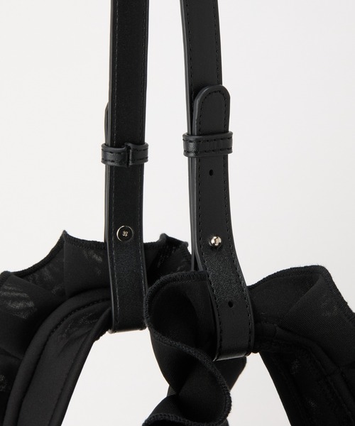 COLONY 2139（コロニートゥーワンスリーナイン）の「ネオプレンフリルバッグ（ハンドバッグ・レディース・レッド/ブラック・FREE）」の20枚目の写真