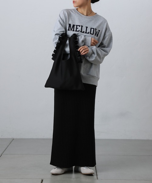 COLONY 2139（コロニートゥーワンスリーナイン）の「ネオプレンフリルバッグ（ハンドバッグ・レディース・レッド/ブラック・FREE）」の16枚目の写真