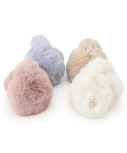 LOVETOXIC（ラブトキシック）の「リサイクルエコファーイヤーマフ（イヤーマフ・キッズ・アイボリー/ベージュ/サックスブルー/ピンク・FREE）」の9枚目の写真