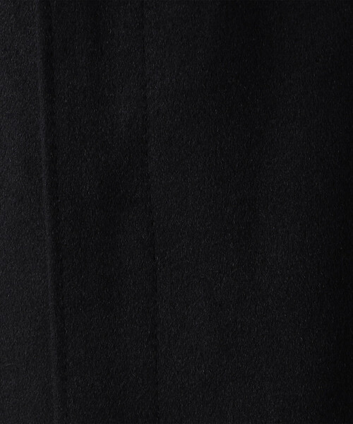 COMME CA MEN（コムサメン）の「アンゴラビーバー イタリアンカラーコート（チェスターコート・メンズ・ブラック/ネイビー/ライトグレー・L/M/S）」の7枚目の写真