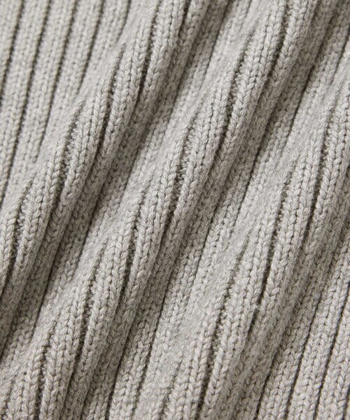 Saturdays NYC（サタデーズ ニューヨークシティ ）の「LEAH CASHMERE ZIP SWEATER（ニット/セーター・レディース・グレー/チャコールグレー・S/M）」の6枚目の写真