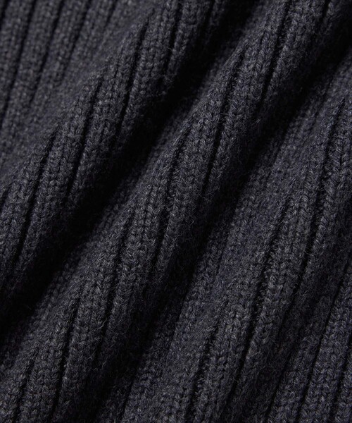 Saturdays NYC（サタデーズ ニューヨークシティ ）の「LEAH CASHMERE ZIP SWEATER（ニット/セーター・レディース・グレー/チャコールグレー・S/M）」の8枚目の写真