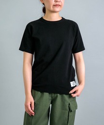 [OMNIGOD womens / オムニゴッド] KLフライス ラグランショートスリーブTシャツ