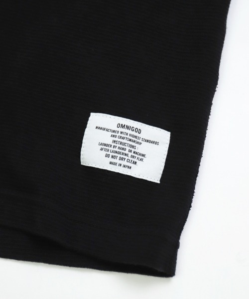 OMNIGOD womens / オムニゴッド] KLフライス ラグランショート