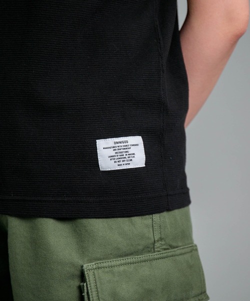 OMNIGOD womens / オムニゴッド] KLフライス ラグランショート