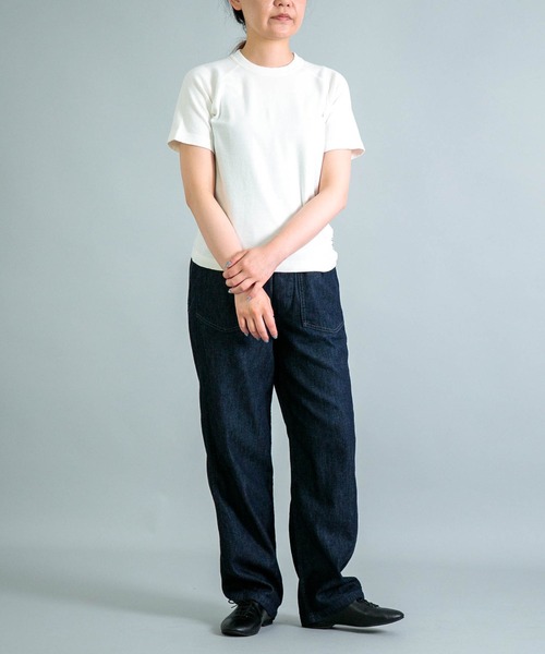 tシャツ 「OMNIGOD womens / オムニゴッド」 KLフライス ショートスリーブワイドTシャツ レディース OMNIGOD womens / オムニゴッド] KLフライス ラグランショート