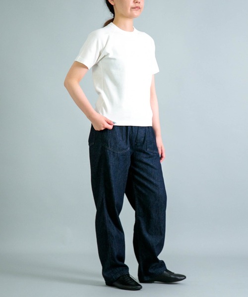 tシャツ 「OMNIGOD womens / オムニゴッド」 KLフライス ラグランショートスリーブTシャツ レディース OMNIGOD womens / オムニゴッド] KLフライス ラグランショート