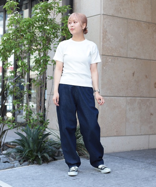 tシャツ 「OMNIGOD womens / オムニゴッド」 KLフライス ショートスリーブワイドTシャツ レディース 59_928n_1.jpg