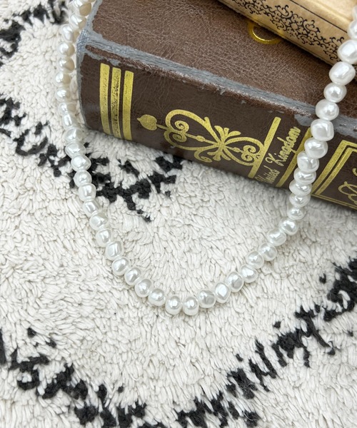 apres jour clair(アプレジュールクレア)の「【apres jour clair×ARIAZ】ニュアンスパールネックレス(ネックレス・レディース・アイボリー・FREE)」の4枚目の写真