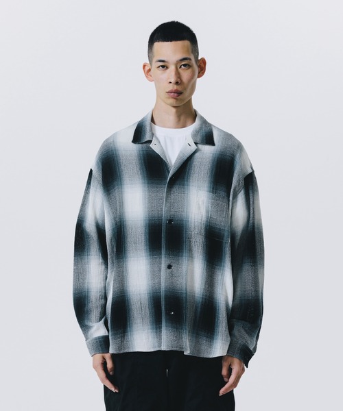 ROTTWEILER（ロットワイラー）の「R9 CHAMPION CHECK SHIRT（シャツ/ブラウス・メンズ・レッド/ブラック・XL/L/M/S）」の2枚目の写真