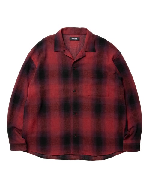ROTTWEILER（ロットワイラー）の「R9 CHAMPION CHECK SHIRT（シャツ/ブラウス・メンズ・レッド/ブラック・XL/L/M/S）」の6枚目の写真