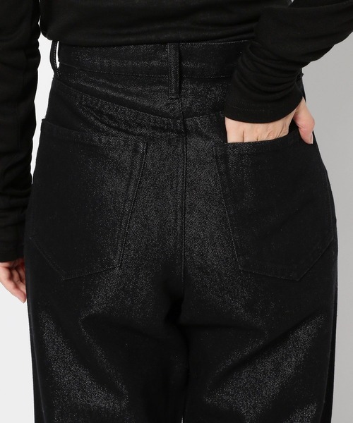 LOWRYS FARM(ローリーズファーム)の「オリカエシラメデニムパンツ 251628(デニムパンツ・レディース・ブラック/ブルー・SMALL/MEDIUM)」の14枚目の写真