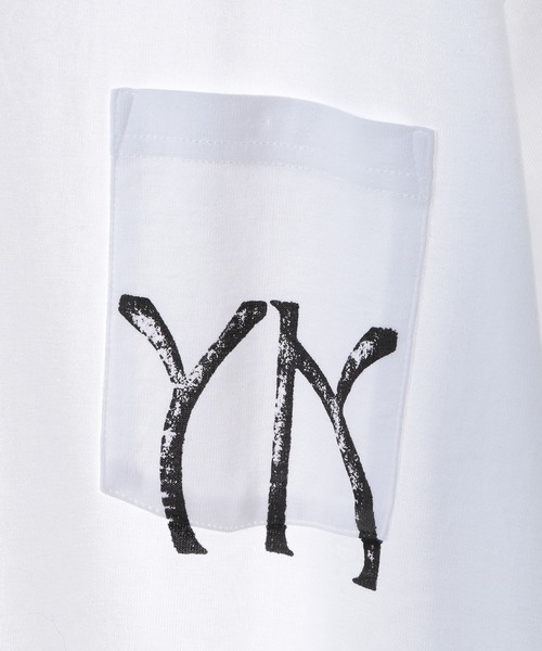 MEN'S BIGI（メンズビギ）の「【YANUK/ヤヌーク】別注 プリント＆刺繍TEE（Tシャツ/カットソー・メンズ・ホワイト・02/03/04）」の7枚目の写真