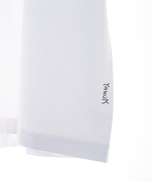 MEN'S BIGI（メンズビギ）の「【YANUK/ヤヌーク】別注 プリント＆刺繍TEE（Tシャツ/カットソー・メンズ・ホワイト・02/03/04）」の9枚目の写真