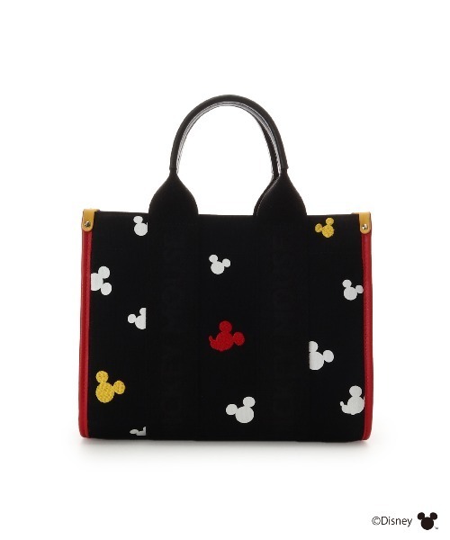 Samantha Thavasa(サマンサタバサ)の「「ミッキー」コレクション トートバッグ(トートバッグ・レディース・オフホワイト/ブラック・FREE)」の1枚目の写真