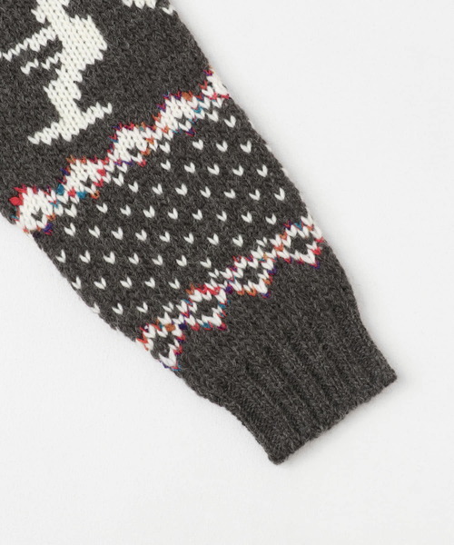 URBAN RESEARCH Sonny Label（アーバンリサーチサニーレーベル）の「BoardsSportsNordicKnit（ニット/セーター・レディース・ブルー/チャコールグレー/レッド・LARGE/MEDIUM）」の10枚目の写真