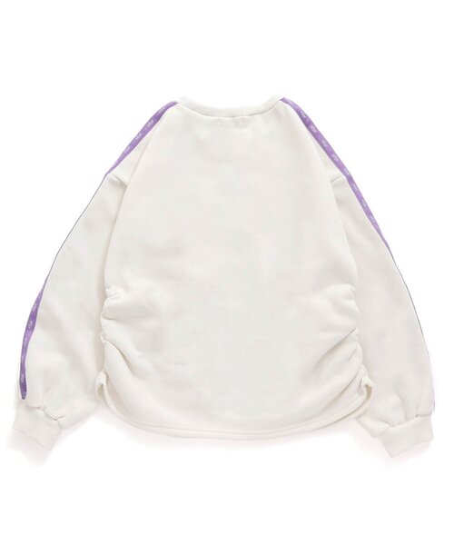 algy（アルジー）の「裏起毛ライントレーナー（スウェット・キッズ・グレー/オフホワイト/ブラック・XX-SMALL/X-SMALL/MEDIUM/SMALL）」の12枚目の写真