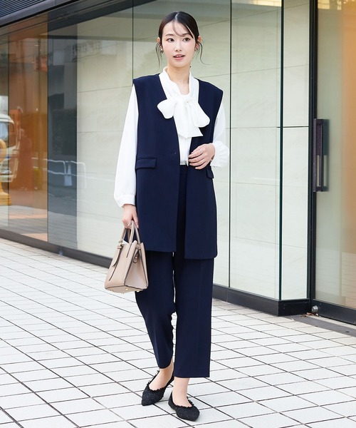 styling/ ボックスラインスーツベスト styling/ ボックスラインスーツベスト