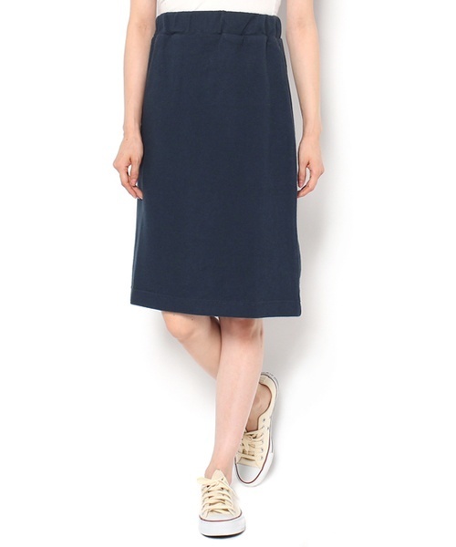 Kastane(カスタネ)の「テレコSK(スカート・レディース・ネイビー/グレー/キャメル/オフホワイト・FREE)」の3枚目の写真