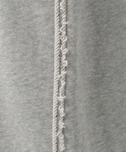 BAYFLOW（ベイフロー）の「[スリットデザインに調整可能]フロントジップスウェットスカート（スカート・レディース・オートミール/ネイビー/グレー・SMALL/MEDIUM）」の16枚目の写真