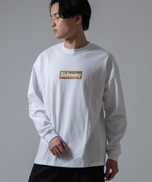 【SIDEWAY STANCE】ボックスロゴ プリント ロンT