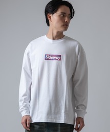 【SIDEWAY STANCE】ボックスロゴ プリント ロンT
