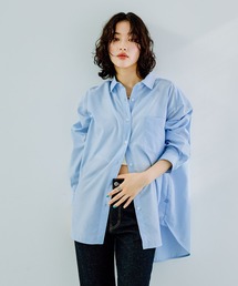 LEPSIM | BIG刺繍ストライプシャツ　288191(シャツ/ブラウス)