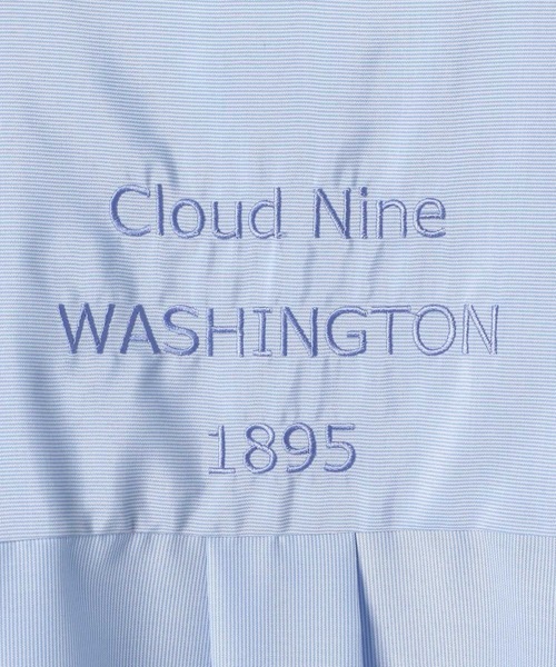 LEPSIM（レプシィム）の「BIG刺繍ストライプシャツ　288191（シャツ/ブラウス・レディース・ライトピンク/ライトブルー/ブルー・FREE）」の11枚目の写真