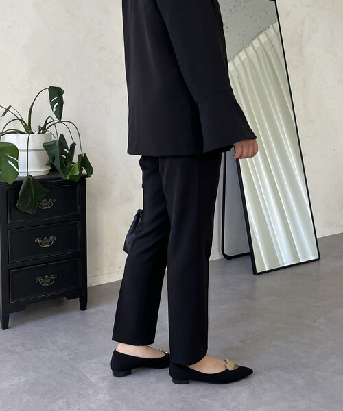 prose verse（プロズヴェール）の「【SAPON】スリムラインテーパードパンツ（その他パンツ・レディース・ベージュ/ブラック・LARGE/MEDIUM/PL/PM/TL/TM）」の8枚目の写真