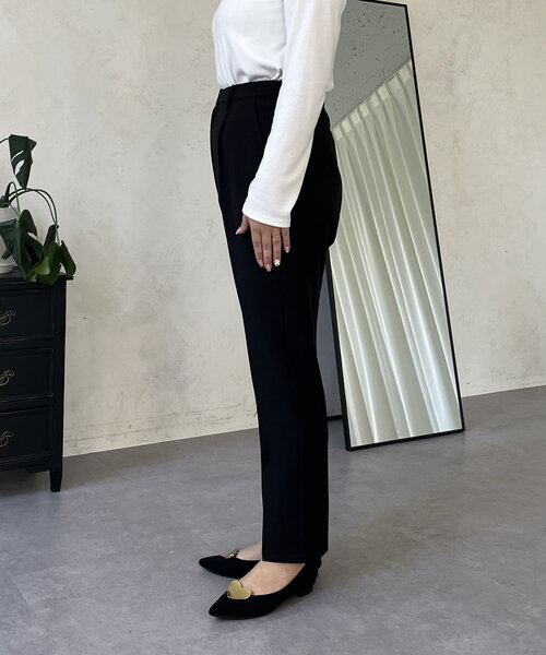 prose verse（プロズヴェール）の「【SAPON】スリムラインテーパードパンツ（その他パンツ・レディース・ベージュ/ブラック・LARGE/MEDIUM/PL/PM/TL/TM）」の19枚目の写真