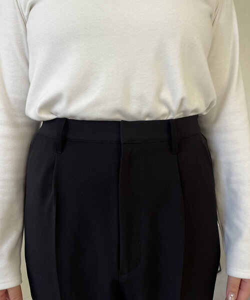 prose verse（プロズヴェール）の「【SAPON】スリムラインテーパードパンツ（その他パンツ・レディース・ベージュ/ブラック・LARGE/MEDIUM/PL/PM/TL/TM）」の20枚目の写真