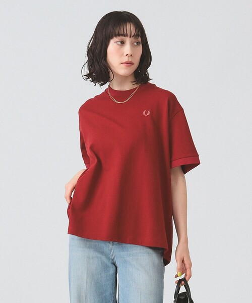 セール】【別注】FRED PERRY / Reluxed Pique T-shirt（Tシャツ