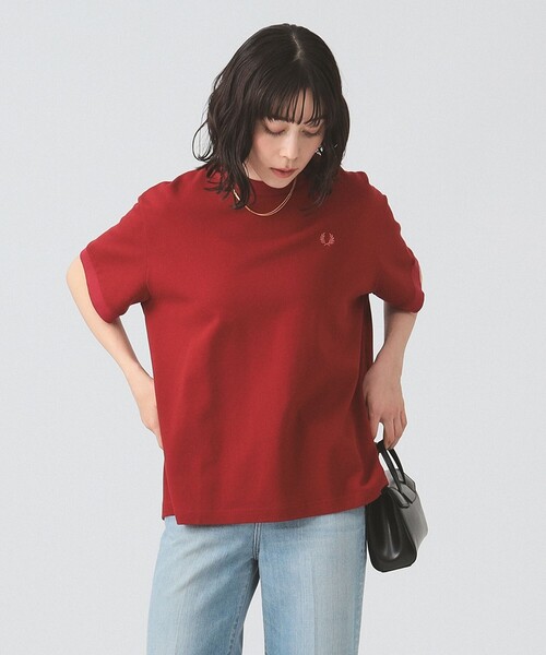 【別注】FRED PERRY / Reluxed Pique T-shirt セール】【別注】FRED PERRY / Reluxed Pique T-shirt（Tシャツ
