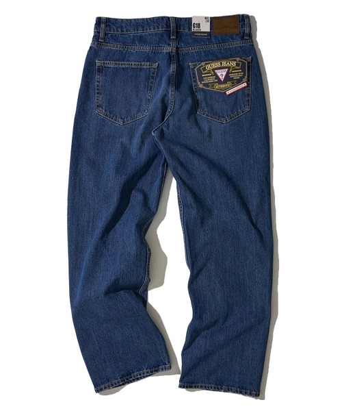 GUESS JEANS(ゲスジーンズ)の「【GUESS JEANS】AIRWASH RELAXED DENIM エアーウォッシュリラックスフィットデニム(デニムパンツ・メンズ・ブラック/インディゴブルー・SMALL/LARGE/MEDIUM/X-LARGE)」の4枚目の写真