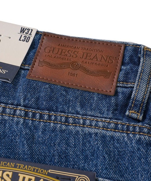 GUESS JEANS(ゲスジーンズ)の「【GUESS JEANS】AIRWASH RELAXED DENIM エアーウォッシュリラックスフィットデニム(デニムパンツ・メンズ・ブラック/インディゴブルー・SMALL/LARGE/MEDIUM/X-LARGE)」の9枚目の写真