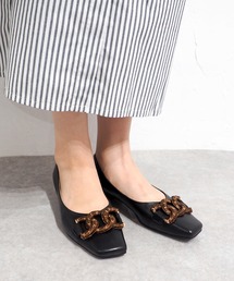 cava cava | オーナメントローヒールパンプス 1320651(パンプス)