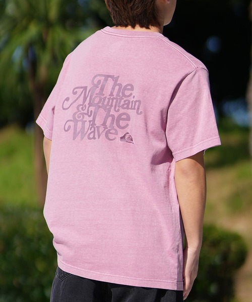 Quiksilver（クイックシルバー）の「QUIKSILVER/クイックシルバー 半袖Tシャツ セットアップ対応 QST251008（Tシャツ/カットソー・メンズ・ホワイト/ピンク/スミクロ・M/L）」の3枚目の写真