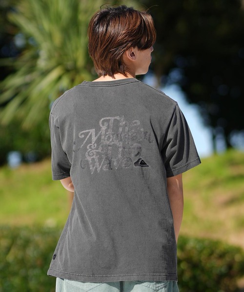 Quiksilver（クイックシルバー）の「QUIKSILVER/クイックシルバー 半袖Tシャツ セットアップ対応 QST251008（Tシャツ/カットソー・メンズ・ホワイト/ピンク/スミクロ・M/L）」の13枚目の写真