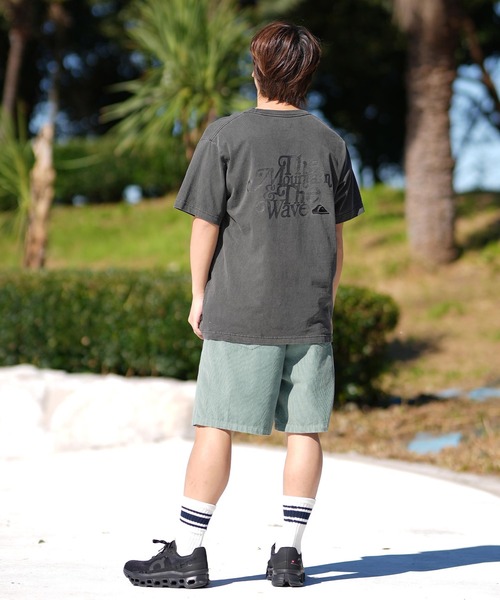 Quiksilver（クイックシルバー）の「QUIKSILVER/クイックシルバー 半袖Tシャツ セットアップ対応 QST251008（Tシャツ/カットソー・メンズ・ホワイト/ピンク/スミクロ・M/L）」の17枚目の写真