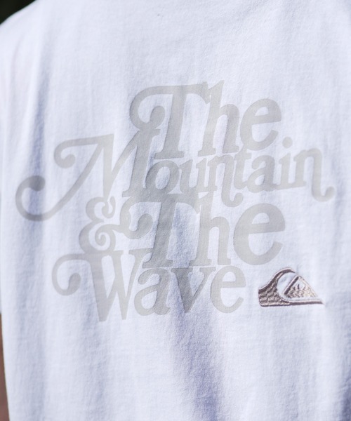 Quiksilver（クイックシルバー）の「QUIKSILVER/クイックシルバー 半袖Tシャツ セットアップ対応 QST251008（Tシャツ/カットソー・メンズ・ホワイト/ピンク/スミクロ・M/L）」の10枚目の写真