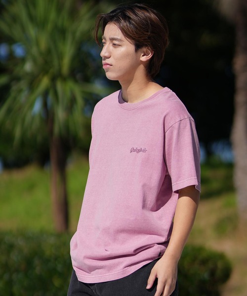 Quiksilver（クイックシルバー）の「QUIKSILVER/クイックシルバー 半袖Tシャツ セットアップ対応 QST251008（Tシャツ/カットソー・メンズ・ホワイト/ピンク/スミクロ・M/L）」の18枚目の写真