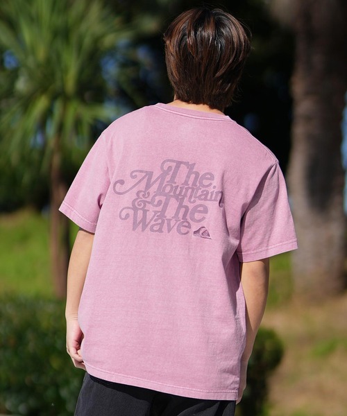 Quiksilver（クイックシルバー）の「QUIKSILVER/クイックシルバー 半袖Tシャツ セットアップ対応 QST251008（Tシャツ/カットソー・メンズ・ホワイト/ピンク/スミクロ・M/L）」の19枚目の写真
