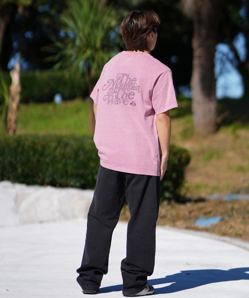 Quiksilver（クイックシルバー）の「QUIKSILVER/クイックシルバー 半袖Tシャツ セットアップ対応 QST251008（Tシャツ/カットソー・メンズ・ホワイト/ピンク/スミクロ・M/L）」の22枚目の写真