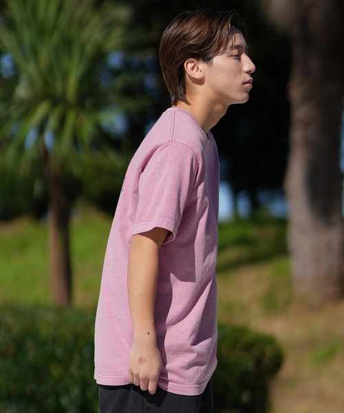 Quiksilver（クイックシルバー）の「QUIKSILVER/クイックシルバー 半袖Tシャツ セットアップ対応 QST251008（Tシャツ/カットソー・メンズ・ホワイト/ピンク/スミクロ・M/L）」の20枚目の写真